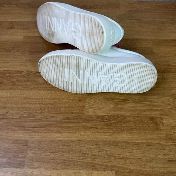 GANNI White and Pink Sneakers - Picture 5 of 5